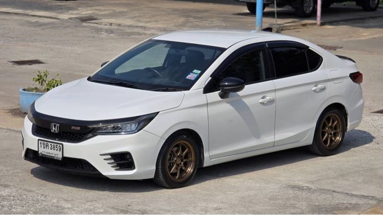 Honda City 2020 1.0 RS Sedan เบนซิน ไม่ติดแก๊ส เกียร์อัตโนมัติ ขาว รูปที่ 1