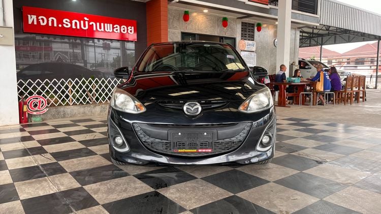 Mazda Mazda 2 2012 1.5 Elegance Maxx Sedan เบนซิน ไม่ติดแก๊ส เกียร์อัตโนมัติ ดำ รูปที่ 2