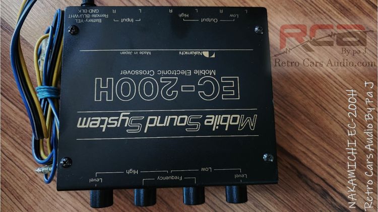 EC-200H เครื่องเสียง นากามิชิ ของแท้ รูปที่ 2