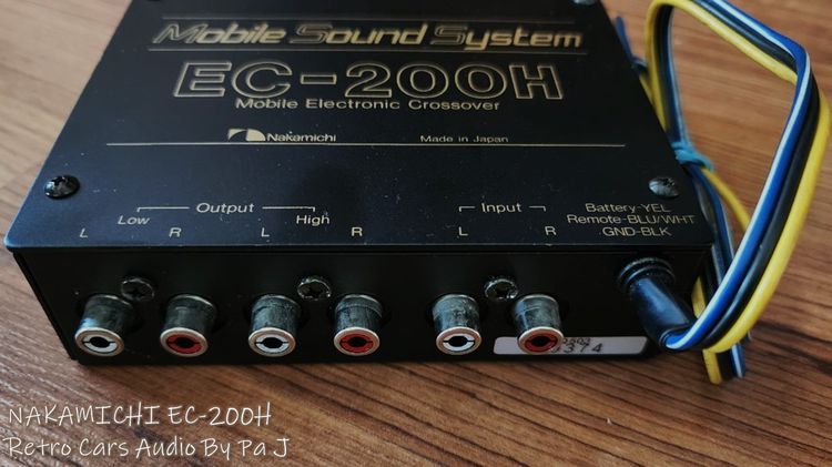 EC-200H เครื่องเสียง นากามิชิ ของแท้ รูปที่ 3