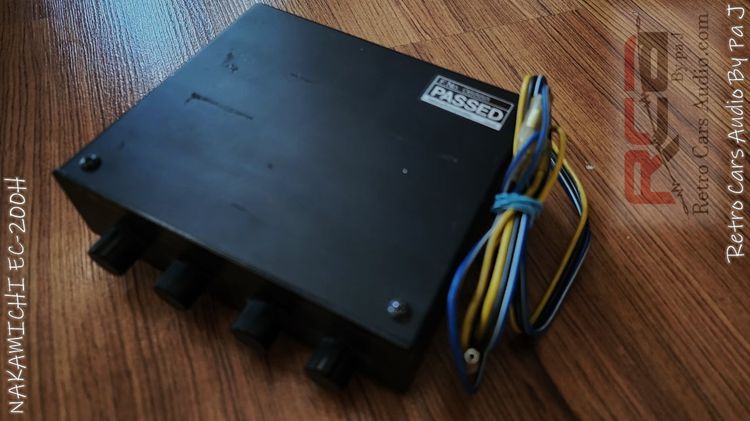 EC-200H เครื่องเสียง นากามิชิ ของแท้ รูปที่ 4
