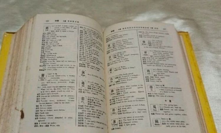 พจนานุกรมจีนแปลอังกฤษ通用漢英辭典 รูปที่ 6