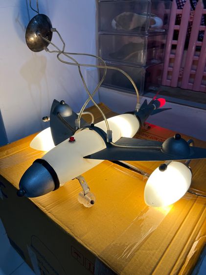 โคมไฟแขวนเครื่องบินวินเทจเก่า รูปที่ 2