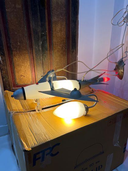 โคมไฟแขวนเครื่องบินวินเทจเก่า รูปที่ 6