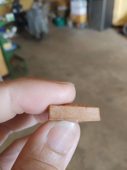 พระเนื้อดิน(พระพิมพ์พระพุทธมีลักษณะคล้ายพระหลวงพ่อสังวาลย์หลังยันต์(ไม่ทราบพระเกจิที่สร้าง))พระบ้านถ้าเครื่องรางของมงคล รูปที่ 14