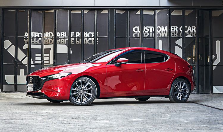 Mazda Mazda3 2020 2.0 SP Sedan เบนซิน ไม่ติดแก๊ส เกียร์อัตโนมัติ แดง