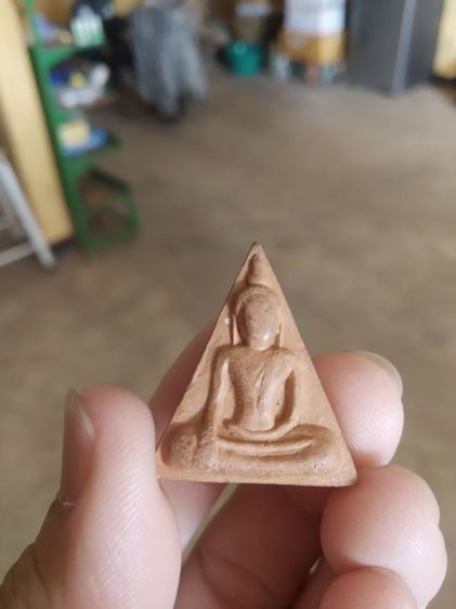 พระเนื้อดินผสมผง(พระพิมพ์พระนางพญาหลังหมายเลขหนึ่ง(ไม่ทราบพระเกจิที่สร้าง))พระบ้านพระเครื่องรางของมงคล รูปที่ 6