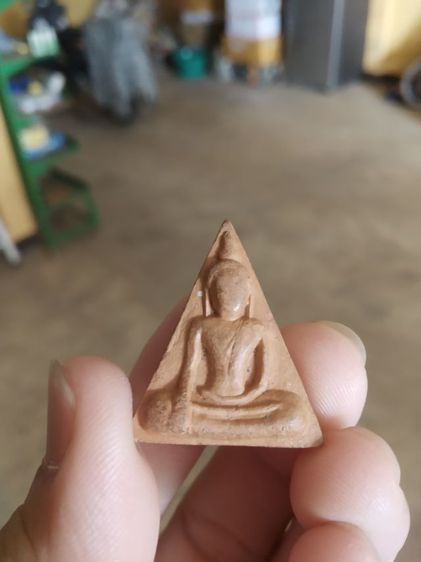 พระเนื้อดินผสมผง(พระพิมพ์พระนางพญาหลังหมายเลขหนึ่ง(ไม่ทราบพระเกจิที่สร้าง))พระบ้านพระเครื่องรางของมงคล รูปที่ 5