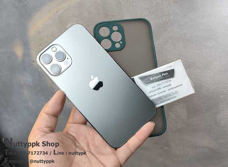 📌 Apple iphone 12 Pro max 256G สี Grey เครื่องนอก  R-Sim เดิมๆแท้ทั้งตัว รูปที่ 1