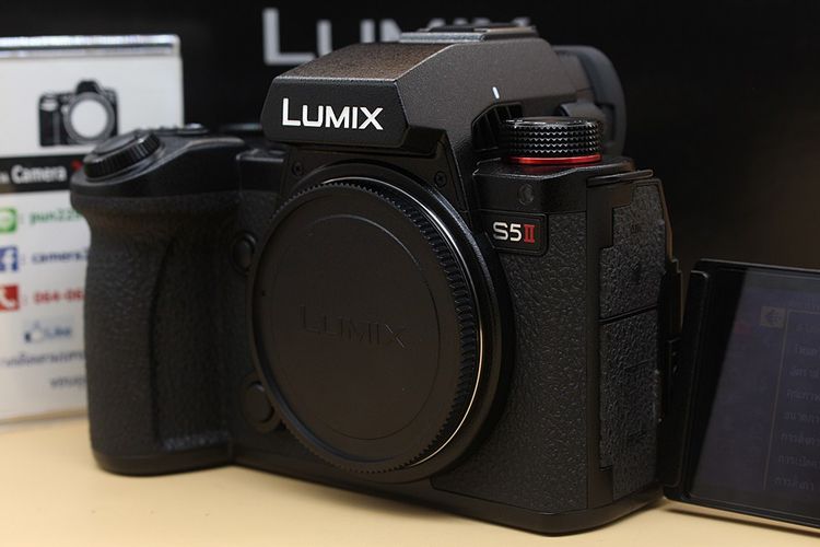 ขาย Body Panasonic Lumix S5II ประกันศูนย์ถึง 17 2  68 สภาพสวยใหม่มาก ชัตเตอร์ 3901 เมนูไทย อุปกรณ์ครบกล่อง รูปที่ 10