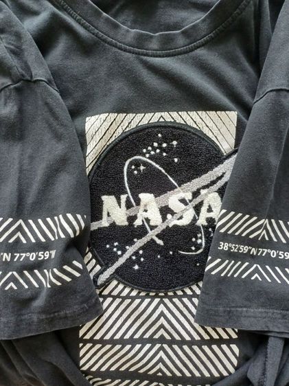 Southpole1991  NASA  t-shirt สีดำ รอบอก 44" รูปที่ 6