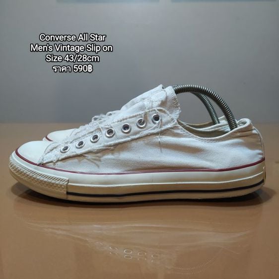 Converse All Star
Men's Vintage Slip on
Size 43ยาว28cm