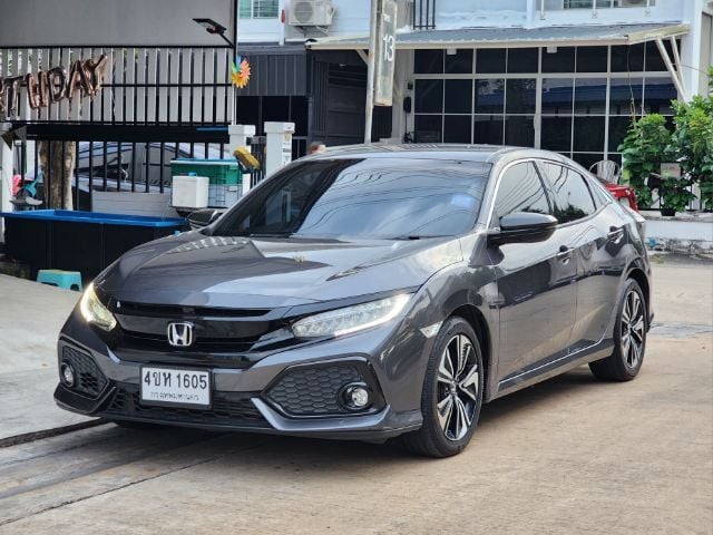Honda Civic 2018 1.5 Turbo Sedan เบนซิน ไม่ติดแก๊ส เกียร์อัตโนมัติ เทา รูปที่ 3