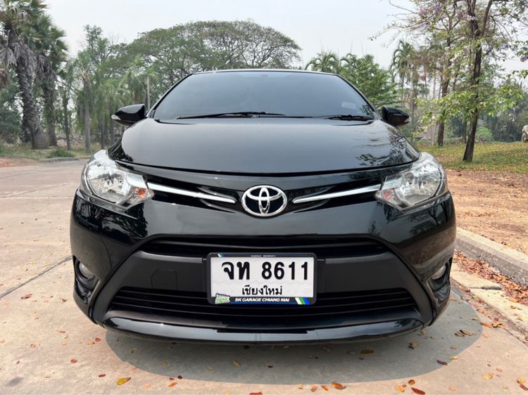 Toyota Vios 2015 1.5 E Sedan เบนซิน เกียร์อัตโนมัติ ดำ