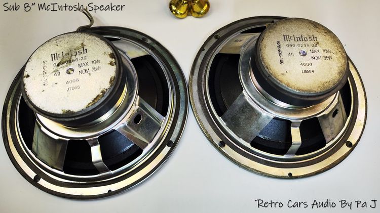 8นิ้ว ลำโพง McIntosh รูปที่ 2