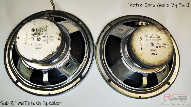 8นิ้ว ลำโพง McIntosh รูปที่ 3