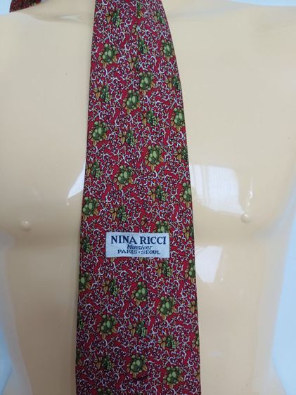 Nina Ricci Red Tie สีแดงเลือดหมู รูปที่ 3