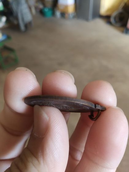 พระเหรียญเนื้อทองแดงรูปทรงไข่(พระหลวงพ่อเมตตาวัดดอนขี้เหล็ก(จังหวัดฉะเชิงเทราปี2530))พระบ้านพระเครื่องรางของมงคล รูปที่ 13