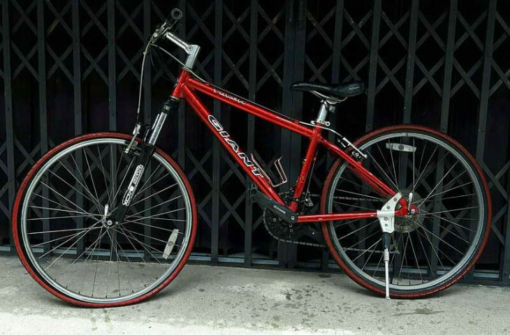 จักรยานเสือภูเขาGiantสำหรับคนสูง150-165ใหม่ๆซื้อมา 21000 ขาย 4500 โทร.0819627789 รูปที่ 3