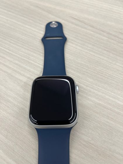 Apple Watch SE GPS Aluminium Case สาย Sport Band (2021) 44 mm silver blue ส่งต่อ รูปที่ 2