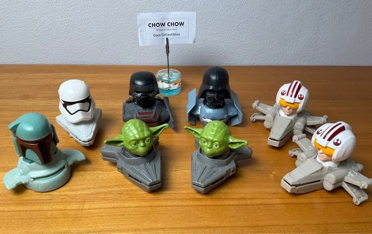 STAR WARS 2020 MCDONALD'S DISNEYS HAPPY MEAL TOYS - LOT OF 8.  รูปที่ 1