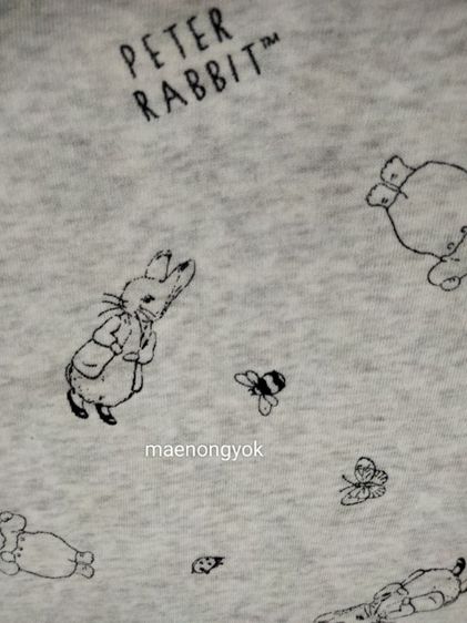 เสื้อสเวตเตอร์แบรนด์ปีเตอร์แรบบิทPeter Rabbit(L 154-162)ใส่แล้วอบอุ่นเป็นสีเทาลายในตัว รูปที่ 8