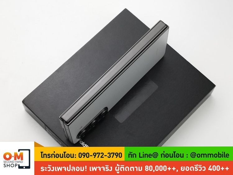 Samsung Z Fold5 Gray ram12 rom512 ศูนย์ไทย ประกันศูนย์ SC+ สภาพสวย เพียง 37,900 บาท รูปที่ 5