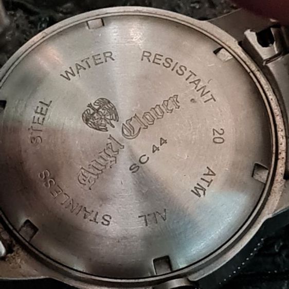 นาฬิกาสปอร์ทดำน้ำ 200เมตร Angle Clover รุ่น SC44 สภาพสวย รูปที่ 4