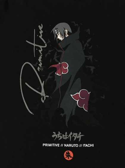 Primitive Naruto Collection Itachi Black Long Sleeve M รูปที่ 5