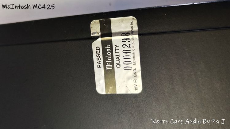 mcintosh พาวเวอร์แอมป์ รูปที่ 4