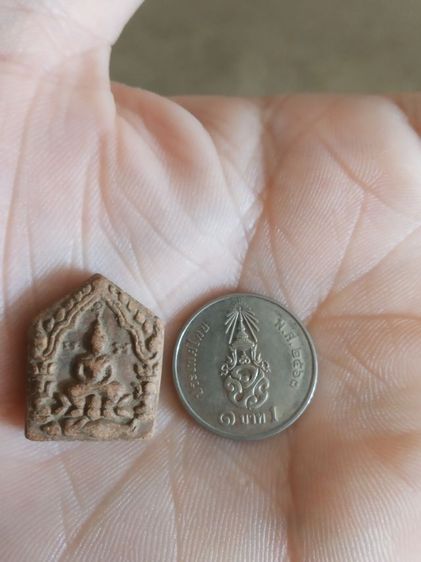 พระเนื้อว่านผสมผงพิมพ์เล็ก(พระพิมพ์พระขุนแผนพิมพ์เล็ก(ไม่ทราบพระเกจิที่สร้าง)(หลังองค์พระมียันต์ปี2552))พระบ้านพระเครื่องรางของมงคล รูปที่ 6