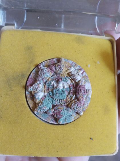 พระเนื้อผงผสมว่าน(พระพุทธสิหิงค์ท้าวจตุคามรามเทพ(รุ่นสรงน้ำพระบรมธาตุเงินไหลมา2)(วัดพระมหาธาตุวรมหาวิหารจังหวัดนครศรีธรรมราชปี2550))พระบ้าน รูปที่ 7