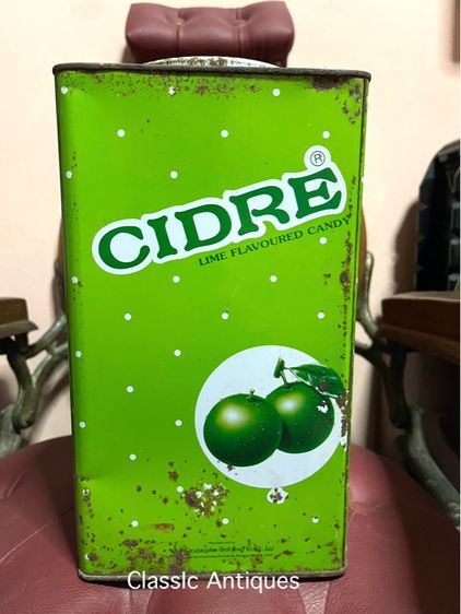 กระป๋อง ลูกอมไซเดอร์ มะนาวโบราณA3 รูปที่ 2