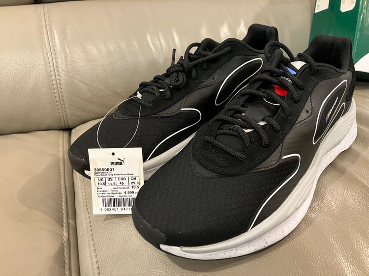  👟 รองเท้าผ้าใบ Puma รุ่น MMS Pure P BMW M Motorsport Edition สีดำ UK10.5 US11.5 EUR45 29.5CM.  รูปที่ 3