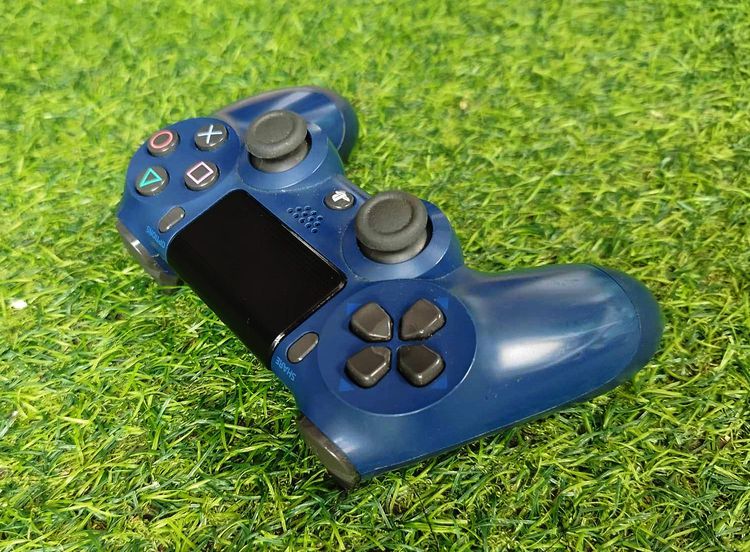 จอย Sony PlayStation 4 PS4 DualShock 4 คอนโทรลเลอร์ CUH-ZCT2J  สีน้ำเงิน มือสองนำเข้าจากญี่ปุ่น รูปที่ 3