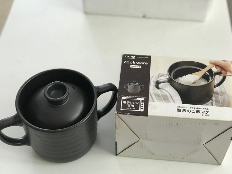 Cain's Magic Rice Mug  หุงข้าวง่าย ๆ สำหรับหนึ่งถ้วยขายหม้อหุงข้าวญี่ปุ่น ของใหม่ รูปที่ 6
