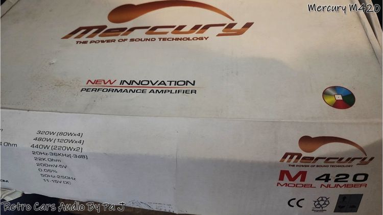 Power Amplifier Mercury M420  รูปที่ 2