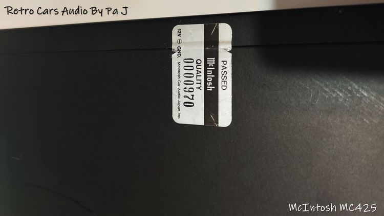 AMP mc425 mcintosh รูปที่ 4