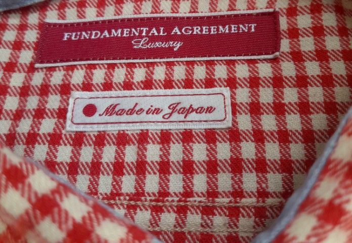 Fdmtl
Fundamental Agreement
Luxuly
plaid mix chambray
shirts
made in Japan
🎌🎌🎌 รูปที่ 2