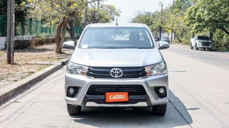 Toyota Hilux Revo 2018 2.4 G Pickup ดีเซล ไม่ติดแก๊ส เกียร์ธรรมดา เทา รูปที่ 2