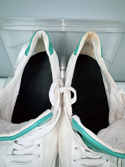 รองเท้า Corail Sz.11us45eu29cm สีขาว หัวรองเท้าซ้ายมีรอยถลอกหน่อย นอกนั้นสวยมาก ไม่ขาดซ่อม รูปที่ 11