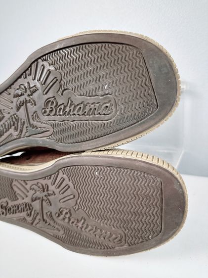 รองเท้า Tommy Bahama Sz.11us46eu30cm รุ่นRum Runner Espresso Brown สีน้ำตาล หลังเท้าข้างซ้ายมีรอยถลอก นอกนั้นสวยมาก ใส่เที่ยวลำลองดี รูปที่ 6