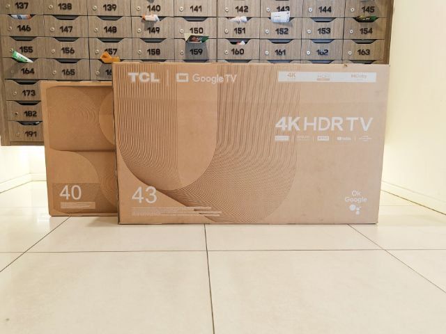 ทีวี TCL 43" และ Hisense Smart TV 55" 4K มือหนึ่ง ประกันซ่อมถึงบ้าน 3 ปี