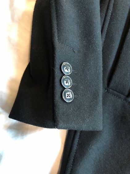 Coat Zara Men Wool-black size M รูปที่ 5
