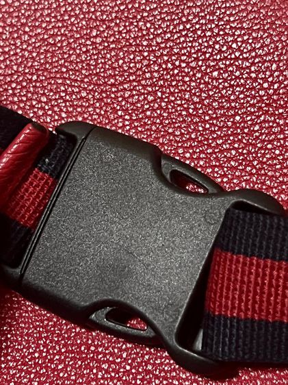 Gucci Belt Bag สีแดง Hibiscus รูปที่ 6