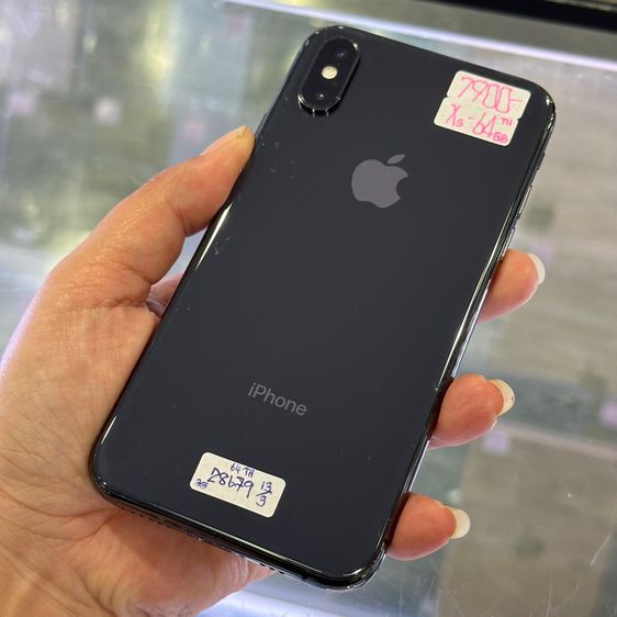 iPhone Xs 64GB สีดำ เครื่องศูนย์ โมเดลTH สภาพสวยมากๆ พร้อมกล่องมีที่ชาร์จ🔥🔥 รูปที่ 8