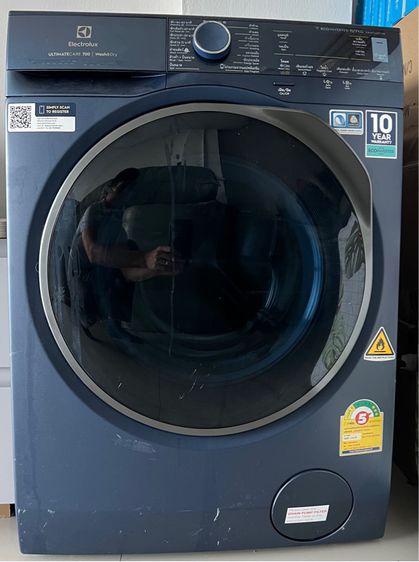 Electrolux ฝาหน้า เครื่องซักผ้า เครื่องซักผ้า10kg ใหญ่ 2ปี