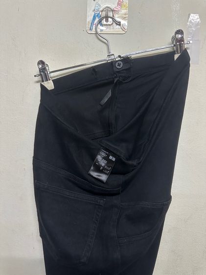❤️ UNIQLO กางเกงคนท้องผ้ายืดสีดำ รูปที่ 7