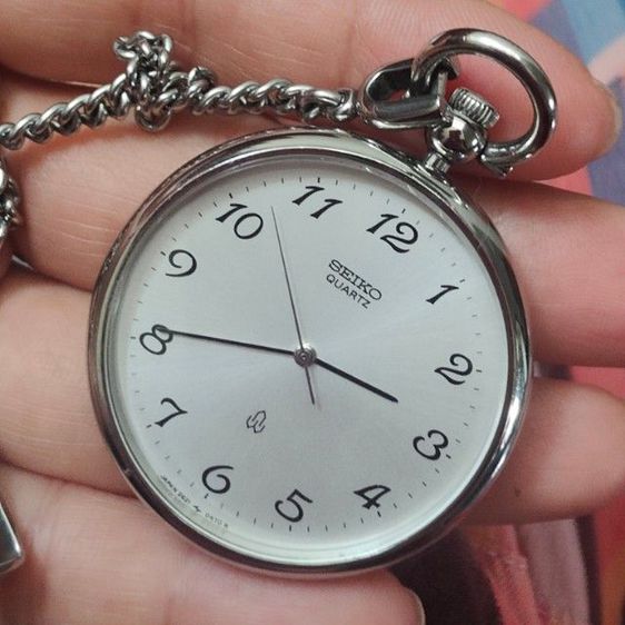 นาฬิกาพก Seiko Pocket Watch ระบบถ่าน มือสอง สภาพสวย รูปที่ 3