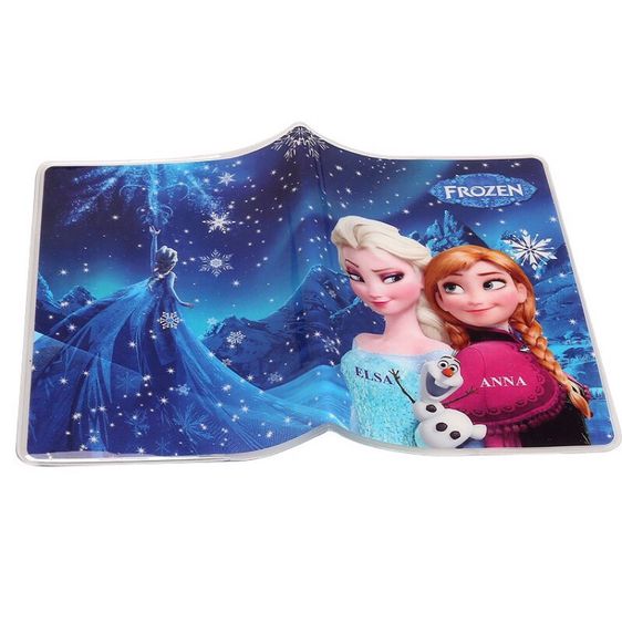 ✅ ขายดี ปกหนังสือเดินทาง ลายการ์ตูน Frozen Elsa Anna รูปที่ 2